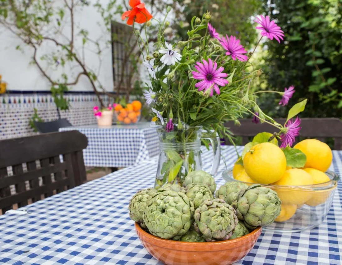 Fruit on a table